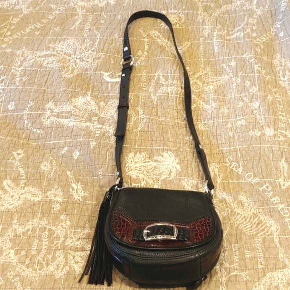 H.P. ❤️Brighton Cross Body Saddle Bag N.W.O.T. - Picture 6 of 11